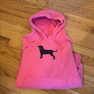 Women’s Black Dog Coral Hoodie